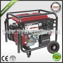 TIGER5.5KW/13HP SH6000DXE Industrial machinery gasoline generator electric start system